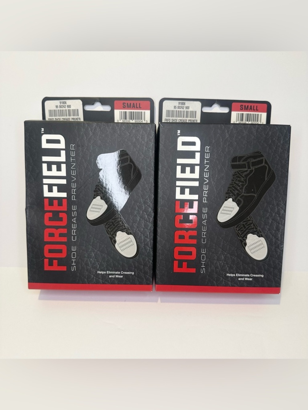 2 Boxes-NEW-ForceField Women Children Shoe Crease Preventer Size Small